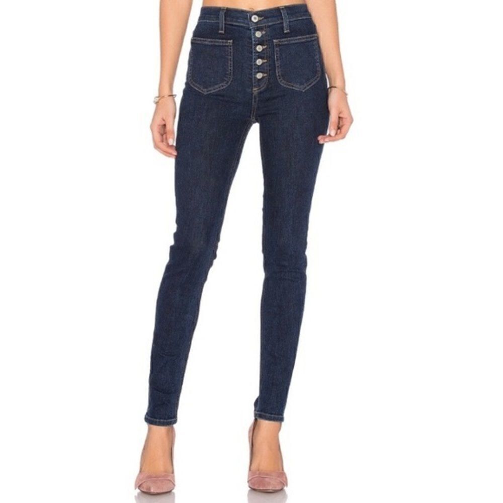 Tularosa Nora High-Rise Jean in Monserrat